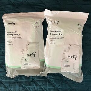 Motif Breastmilk Storage Bags 200 count